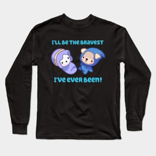 Brave Mom of Twins Long Sleeve T-Shirt